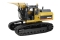 Amewi G705E Bagger Metall 1:14 RTR gelb 14+