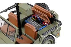 Amewi Jeep Willys MB Scale Crawler 4WD 1:14 RTR grün 14+
