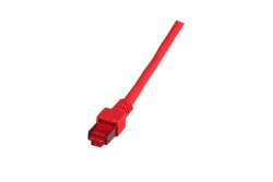 EFB RJ45 Patchkabel S/FTP Cat.6A LSZH 0.15m rot