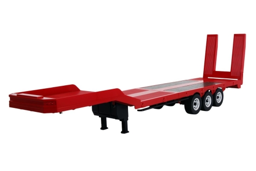 Amewi Tieflader-Sattelauflieger Dreiachse Scania 1:18 rot 8+