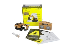 Amewi Mini-Bagger Metall proportional 8-Kanal 1:64 RTR 6+