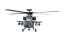 Amewi Apache AH-64D CP Helikopter 6G/3D RTF grau