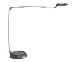MAUL LED Tischleuchte MAULspace mit Standfuß dimmbar silber retail