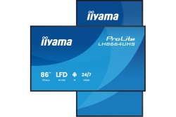 IIYAMA 217,4cm(85,6) LH8664UHS-B3AG 16:9 2xHDMI+USB-C (Speditionsversand)