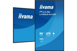 IIYAMA 217,4cm(85,6) LH8664UHS-B3AG 16:9 2xHDMI+USB-C (Speditionsversand)