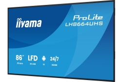 IIYAMA 217,4cm(85,6) LH8664UHS-B3AG 16:9 2xHDMI+USB-C (Speditionsversand)