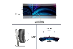 Philips 124,0cm(48,8) 49B2U5900C 32:09 2xHDMI+DP+USB-C lift