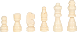 Spiele-Set Schach, Dame & Mühle