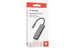 USB-C Verbatim Essentials Multiport HUB 4-Port