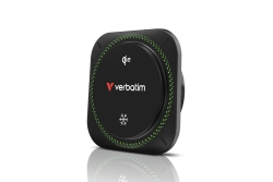 Verbatim Charge n Drive Qi2 Magnetic Wireless Charger RGB