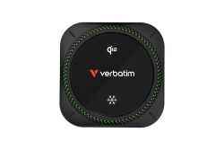 Verbatim Charge n Drive Qi2 Magnetic Wireless Charger RGB