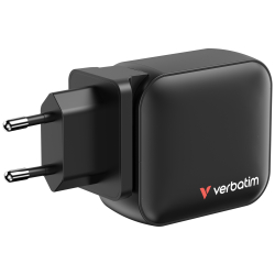 Verbatim Mini GaN Charger 3 Port 100W (EU/UK/US)
