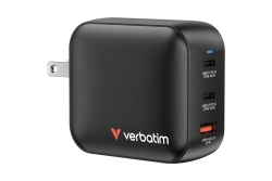 Verbatim Mini GaN Charger 3 Port 100W (EU/UK/US)