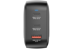 Verbatim Mini GaN Charger 3 Port 100W (EU/UK/US)
