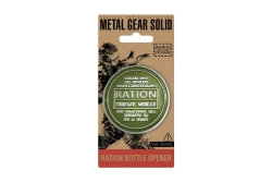Fanattik Flaschenöffner magn. Rückseite Metal Gear Ration