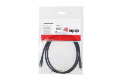Equip Kabel USB-C4.0->C 80Gbps PD240W St/St 1.20m schwarz