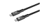 Equip Kabel USB-C4.0->C 80Gbps PD240W St/St 1.20m schwarz