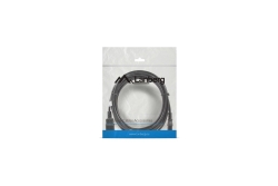 LANBERG Netzkabel-Verlängerung IEC 320 C13->C14 5,0m VDE sw