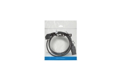 LANBERG Netzkabel-Verlängerung CEE 7/7->IEC 320 C19 1,8m VDE