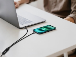 Equip Kabel USB-C4.0->C Y-Kabel PD140W St/St 1.50m...