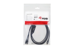 Equip Kabel USB-C4.0->C Y-Kabel PD140W St/St 1.50m schwarz