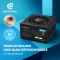 EFFITEK Netzteil 850W Gold ATX 3.1, PCI 5.1 Modularer Kabel