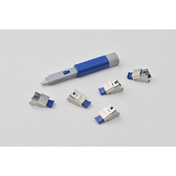 SmartKeeper Basic LAN Cable Lock 2 dunkelblau 5 Stk.+Key