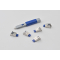 SmartKeeper Basic LAN Cable Lock 2 dunkelblau 5 Stk.+Key