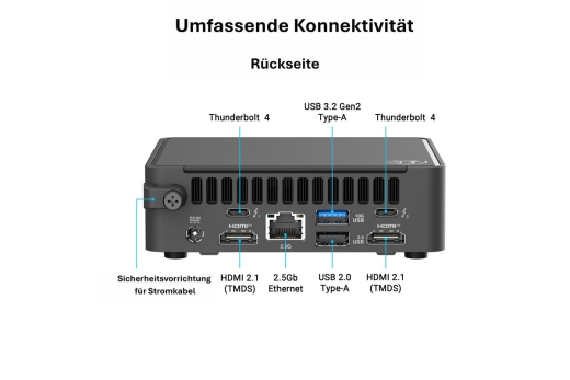 ASUS RNUC15CRKV700002 ARL-H 28W vPro (U7 265H)