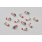 SmartKeeper Basic LAN Cable Lock 2 orange 12 Stk.