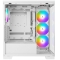 AZZA Gaming PC Gehäuse Cove 570W ATX 270 Grad Glas Weiss