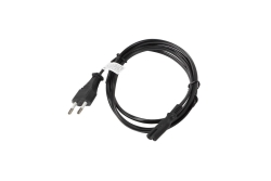 LANBERG Netzkabel CEE 7/16->IEC 320 C7 EURO (RADIO) 1,8m sw