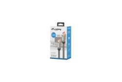 LANBERG HDMI M/M V2.1 Kabel 1,0m 8K 60Hz schwarz