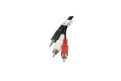 LANBERG Minijack 3.5mm(M) 3 PIN->2x RCA(CINCH)(M)...