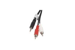 LANBERG Minijack 3.5mm(M) 3 PIN->2x RCA(CINCH)(M)...