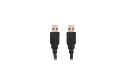 LANBERG USB-A M/M 3.0 Kabel 1,0m schwarz