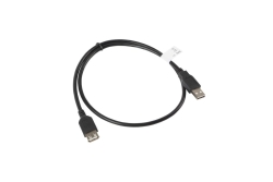 LANBERG USB-A Verlängerungskabel M/F 2.0 0,7m schwarz