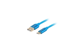 LANBERG USB-C(M)->USB-A(M)2.0 Kabel 1,8m PREMIUM...