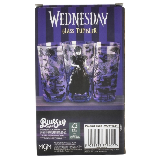 Wednesday - Glas Tumbler (460ml)