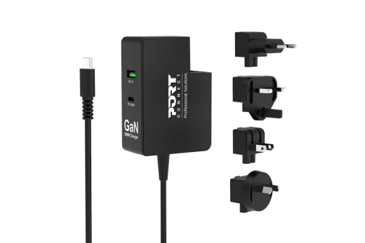 Port USB-C Ladegerät GaN 100W USB-C/A Reiseadapter
