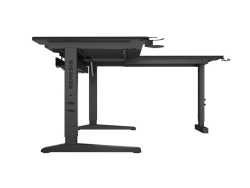 Genesis Gaming (Eck)Tisch HOLM CORNER Modular 160 schwarz