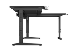 Genesis Gaming (Eck)Tisch HOLM CORNER Modular 160 schwarz