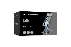 CONCEPTRONIC Handy Halterung 360°/drehbar/höhenverst. grau