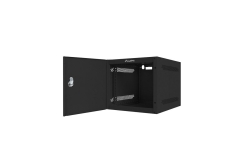LANBERG 10 6U 280x310 Wandgehäuse Metalltür (FlatPack) sw
