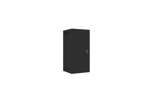 LANBERG 10 12U 280x310 Wandgehäuse Metalltür (FlatPack) sw