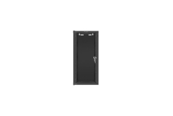 LANBERG 10 12U 280x310 Wandgehäuse Glastür (FlatPack) sw