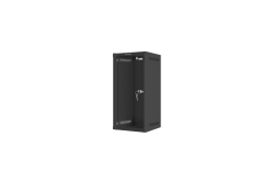 LANBERG 10 12U 280x310 Wandgehäuse Glastür (FlatPack) sw