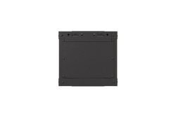 LANBERG 10 4U 300x300 Wandgehäuse Glastür (FlatPack) sw