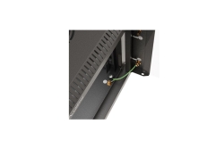 LANBERG 10 6U 300x300 Wandgehäuse Glastür (FlatPack) sw