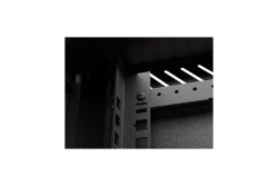 LANBERG 10 6U 300x300 Wandgehäuse Glastür (FlatPack) sw